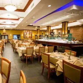 Belvedere Hotel Restaurant Seating Area