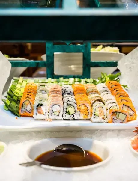 Belvedere Hotel Restaurant Sushi Platter
