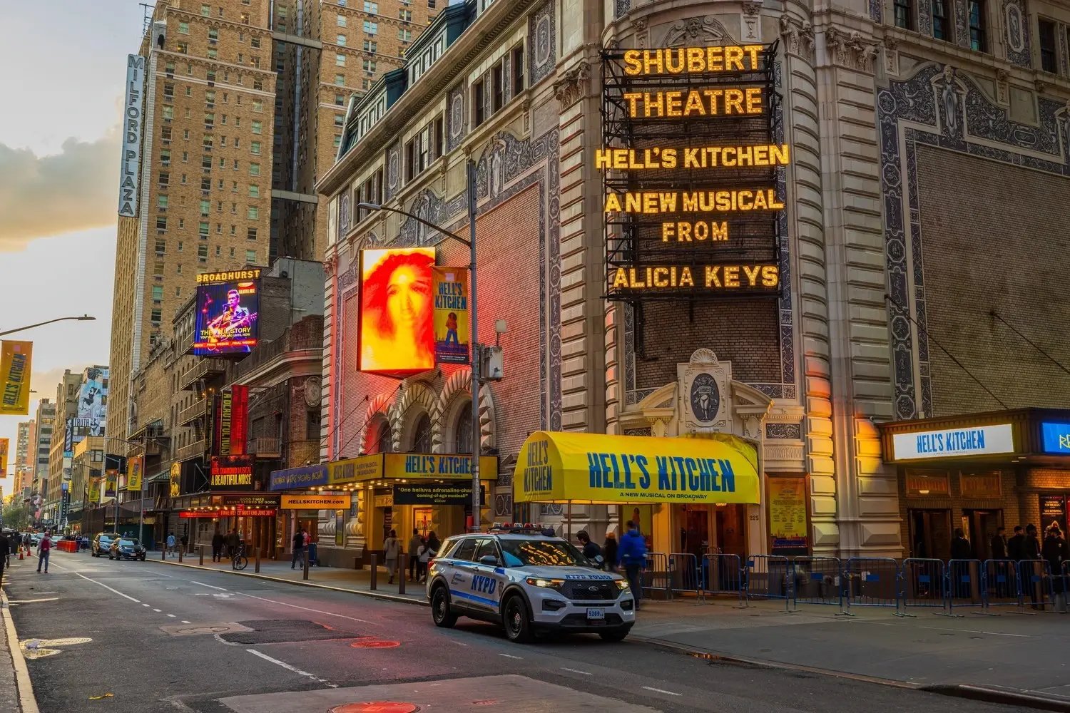 Broadway Shubert Theatre Exterior - Image by Mulevich